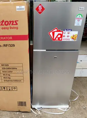 Ramtons Fridge 2 Door 188litres No Frost Rf/188-Nf