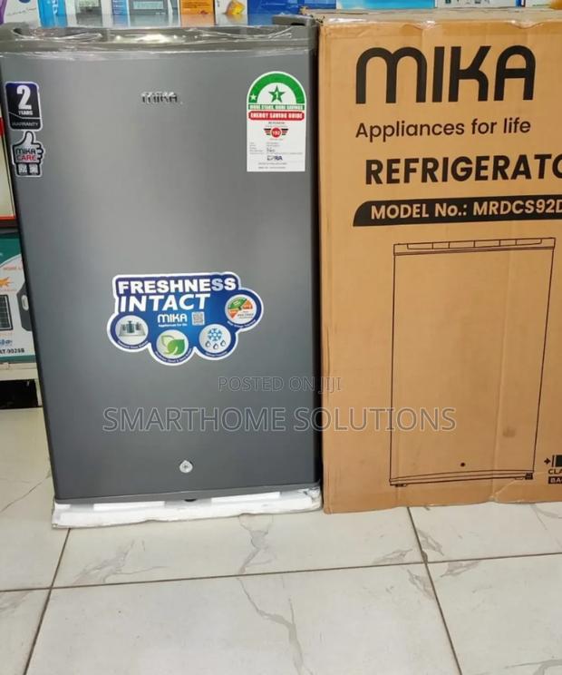 Mika 92liters Single Door Refrigerator Grey M/92-Fr