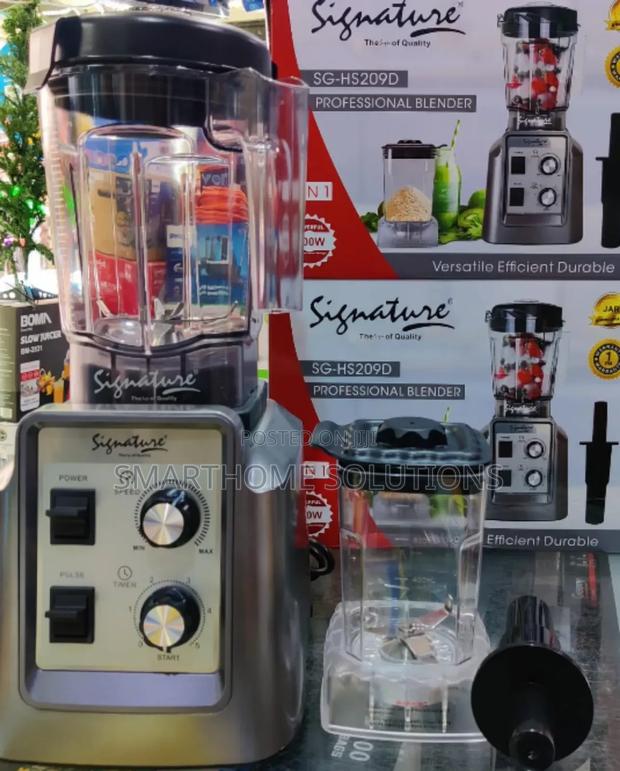 Signature Commercial Blender With 2 Jars 1800w S-2b