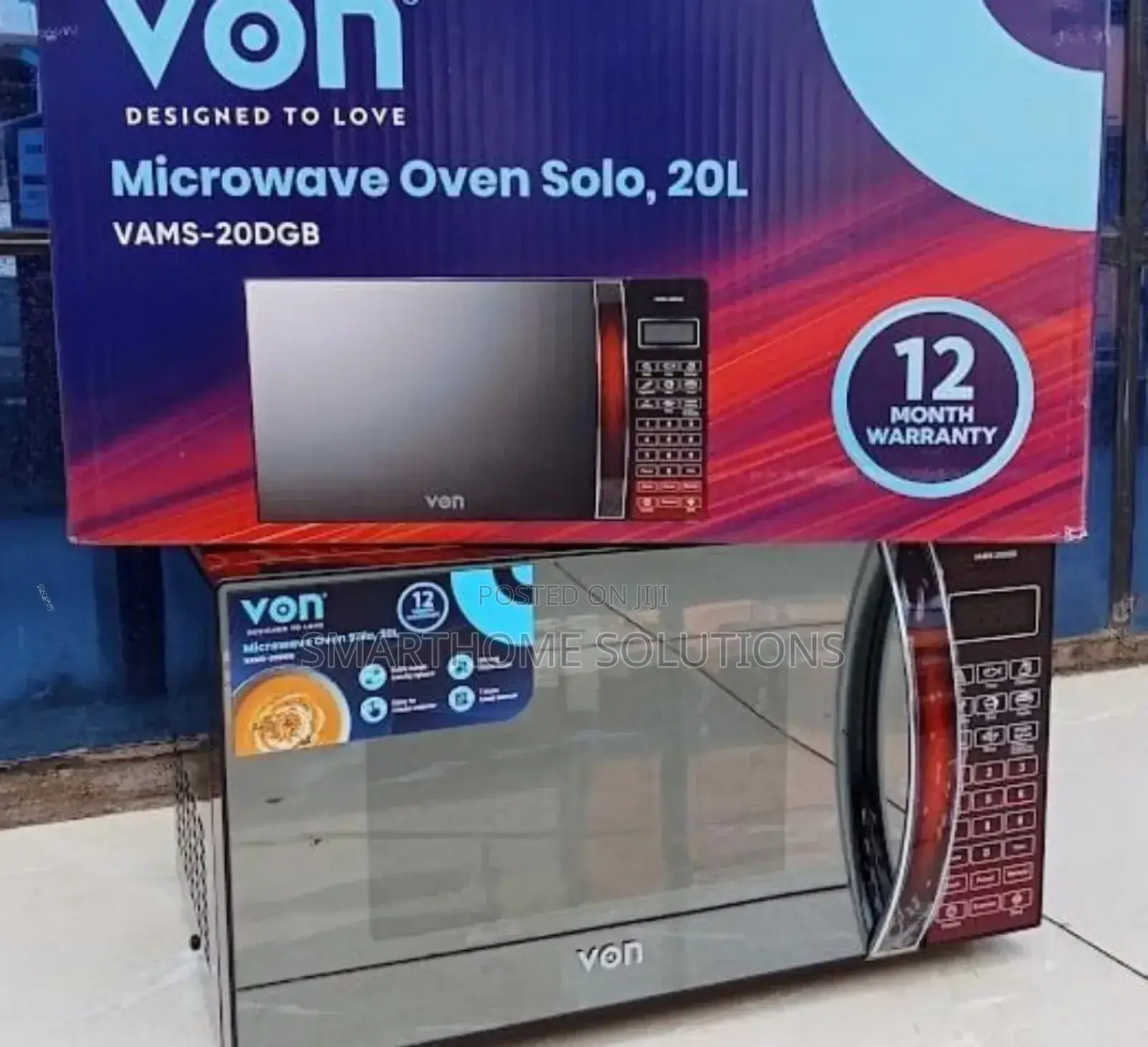 Von Microwave 20l Digital Vm-20d/L