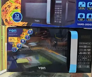 Black Von Microwave Oven 20l Digital v-2/L