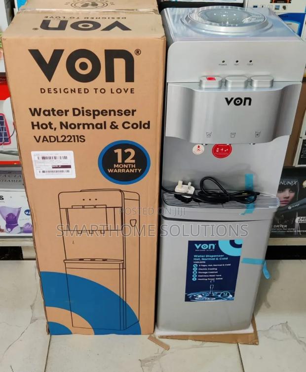 Silver Von Dispenser 3taps Hot, Normal Cold Vanw-3t