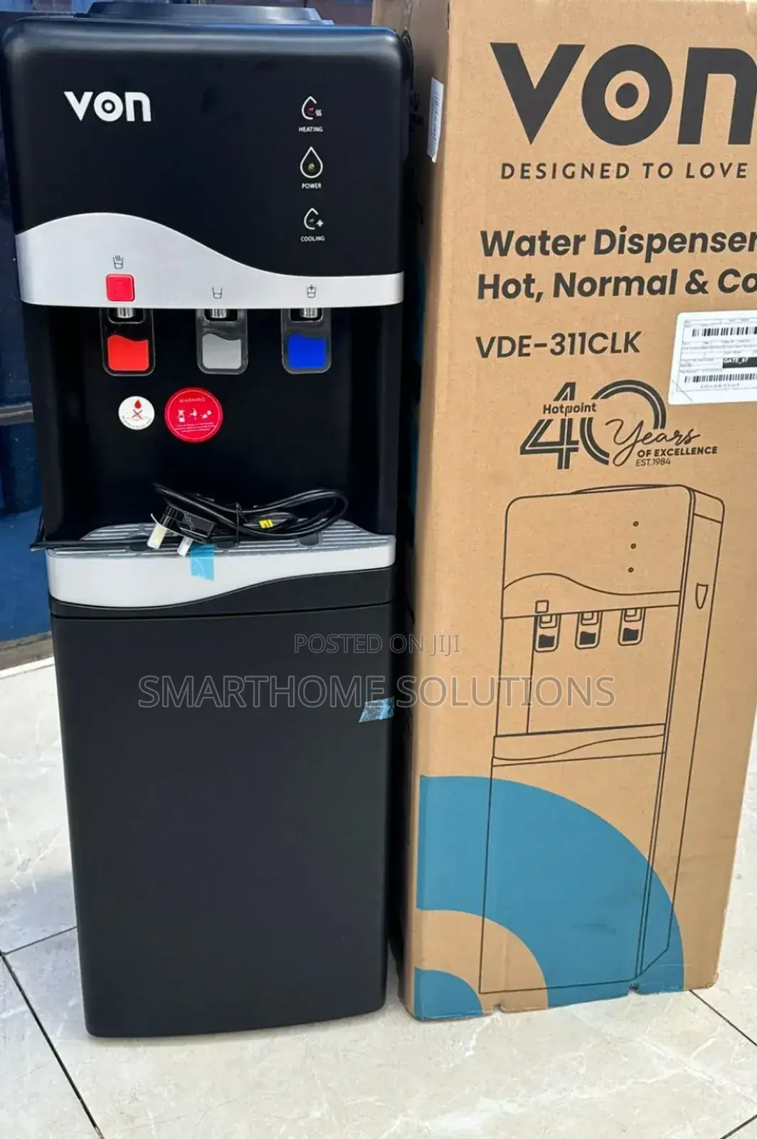 Von Hot , Cold Water Dispenser Hc/2d