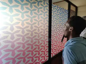 PVC Frosted Film Installation