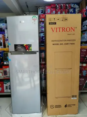 170l Vitron Double Door Refrigerator (Silver)Vmfr-170ddd
