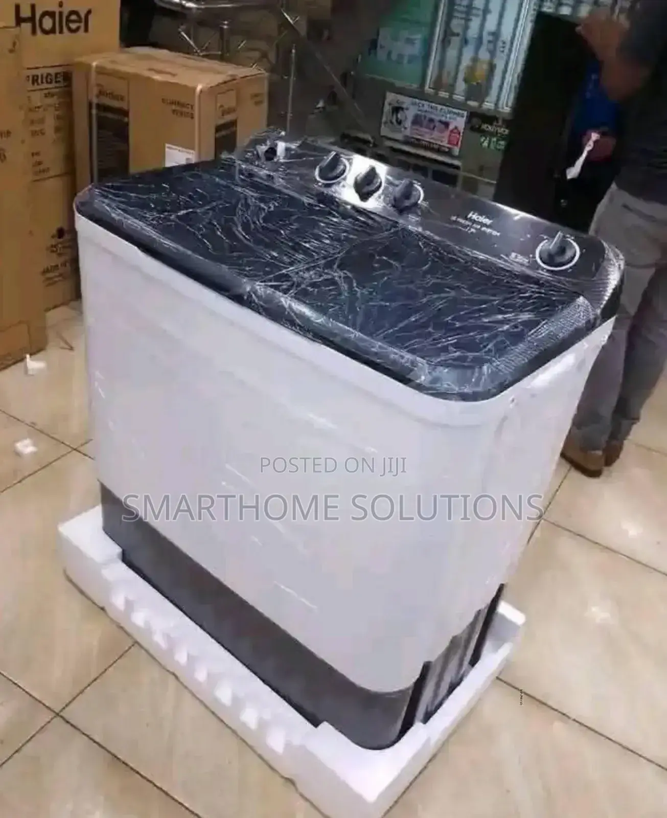 Heir 13kgs Twin Tub Washing Machine H13.5-Mw