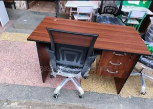Excellent Office Table With Mesh Office Chair