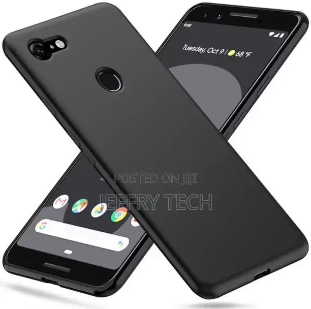 Helix Back Cover for Google Pixel 3 (Black, Case, Silicon,