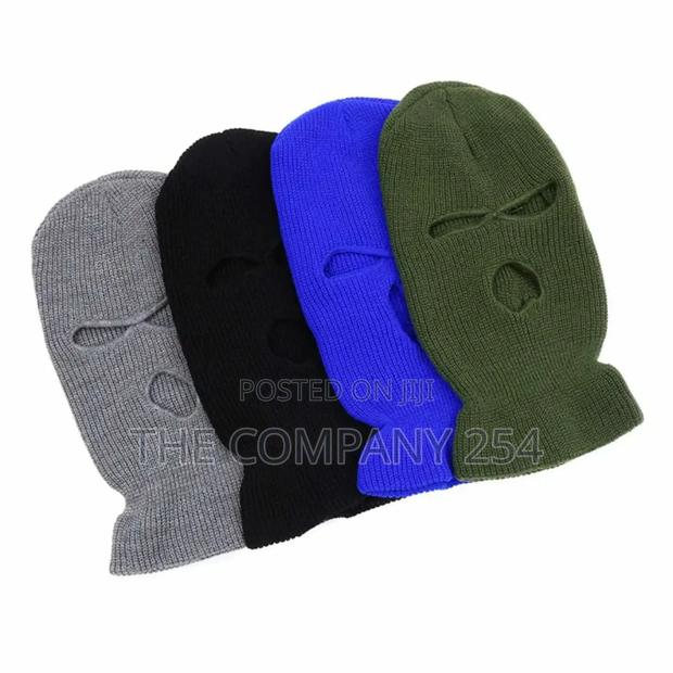 Quality Made Knitted Face Unisex Skie Masks All Colours - thumbnail 3