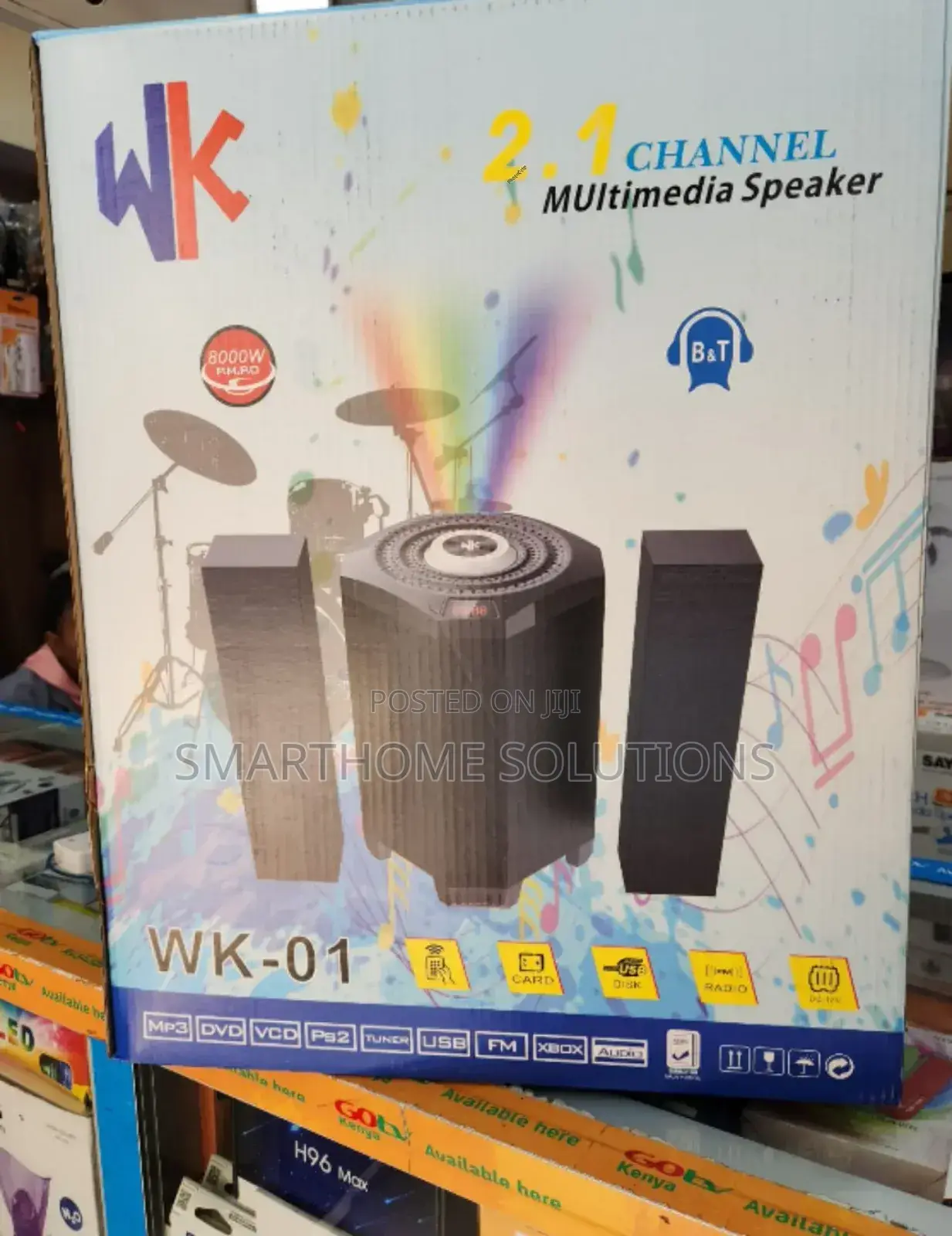 2.1ch Wk Multimedia Speaker System Wk-01sm