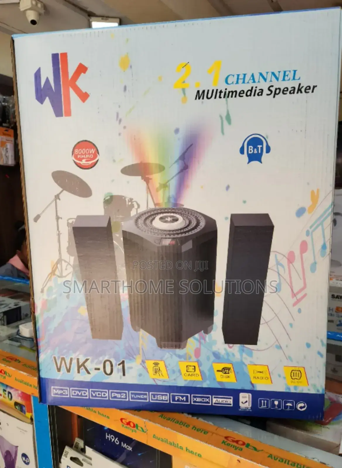 Wk Multimedia Speaker System Mtungi Wk-01sm