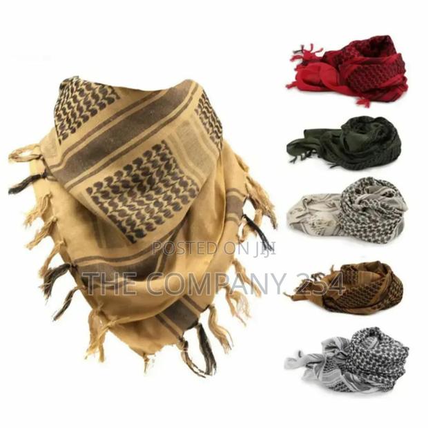 Quality Cotton Islamic Arabic Head Scarf Turban Arafat