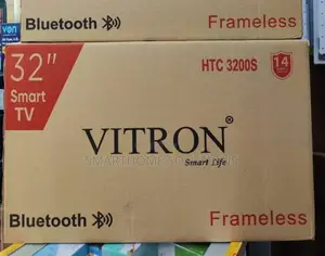 Vitron 32 Inch Flameless Smart Android Tv/Bluetooth V32"