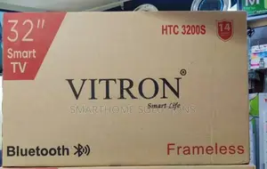 Vitron 32 Inch Flameless Smart Android Tv/Bt/Netflix V32"