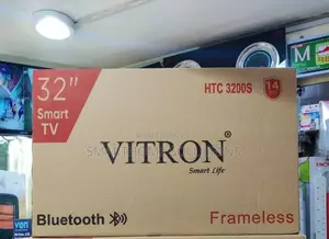 Vitron 32 Inch Flameless Smart Android Tv/Bt/Netflix V32"