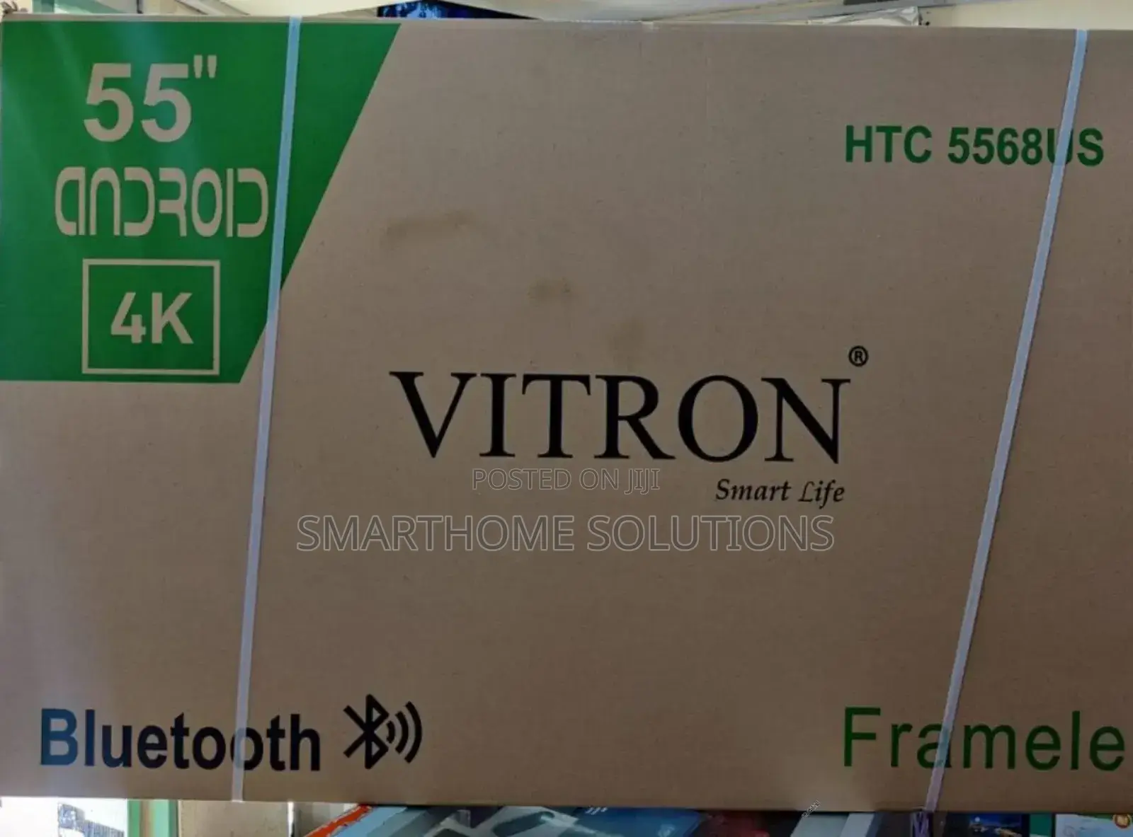 Vitron 55 Inch Flameless Smart Android Tv/Bluetooth V55"