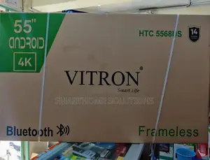 Vitron 55 Inch Flameless Smart Android Tv/Bt V55"
