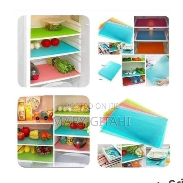 *4pcs PVC Fridge Mats