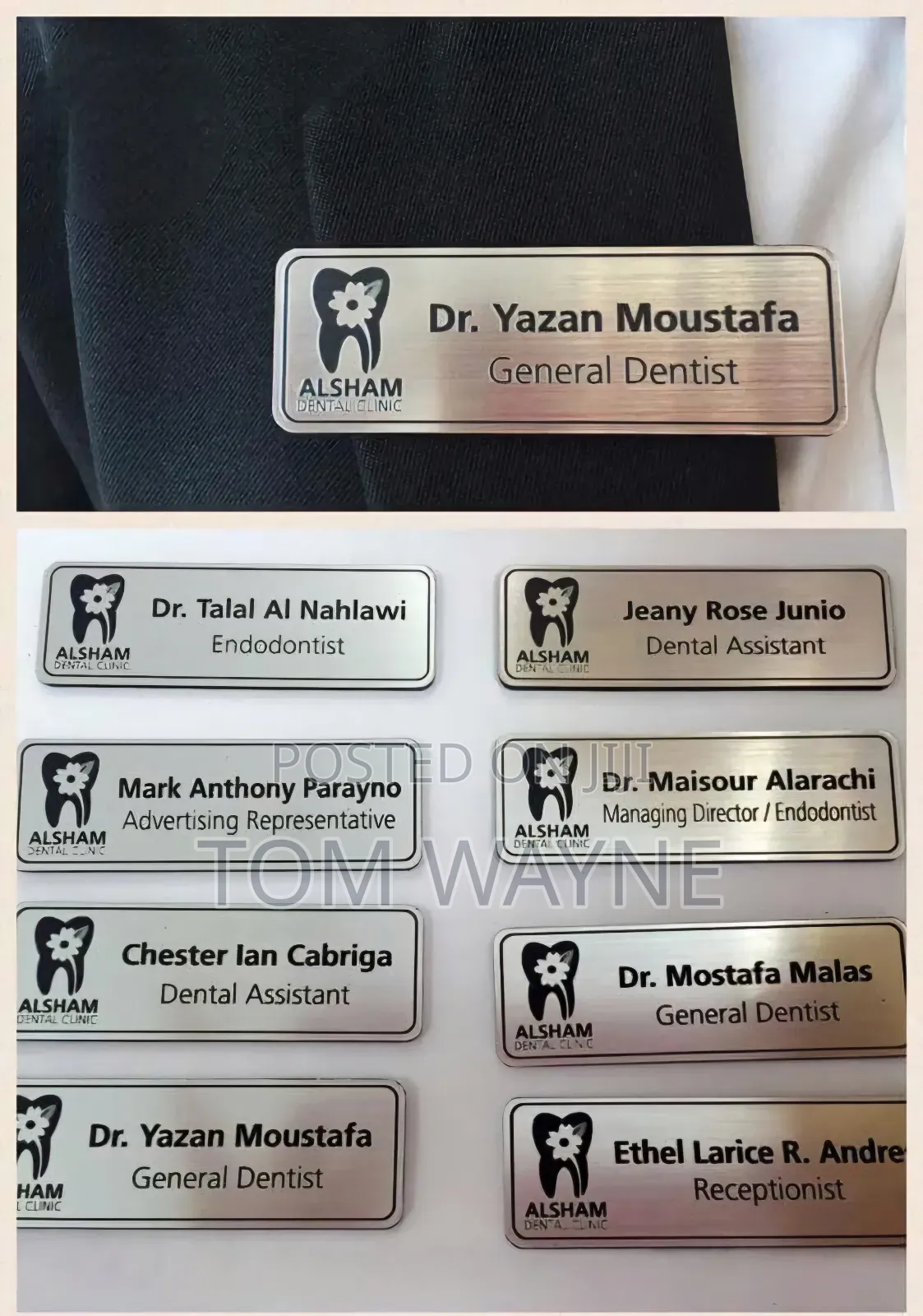 Staff Chest Badges