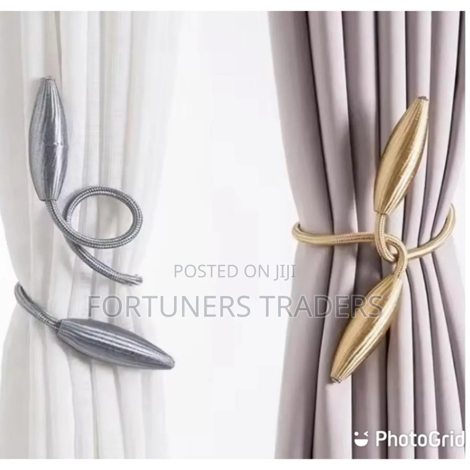 Arbitrary Shape Strong Curtain Tiebacks