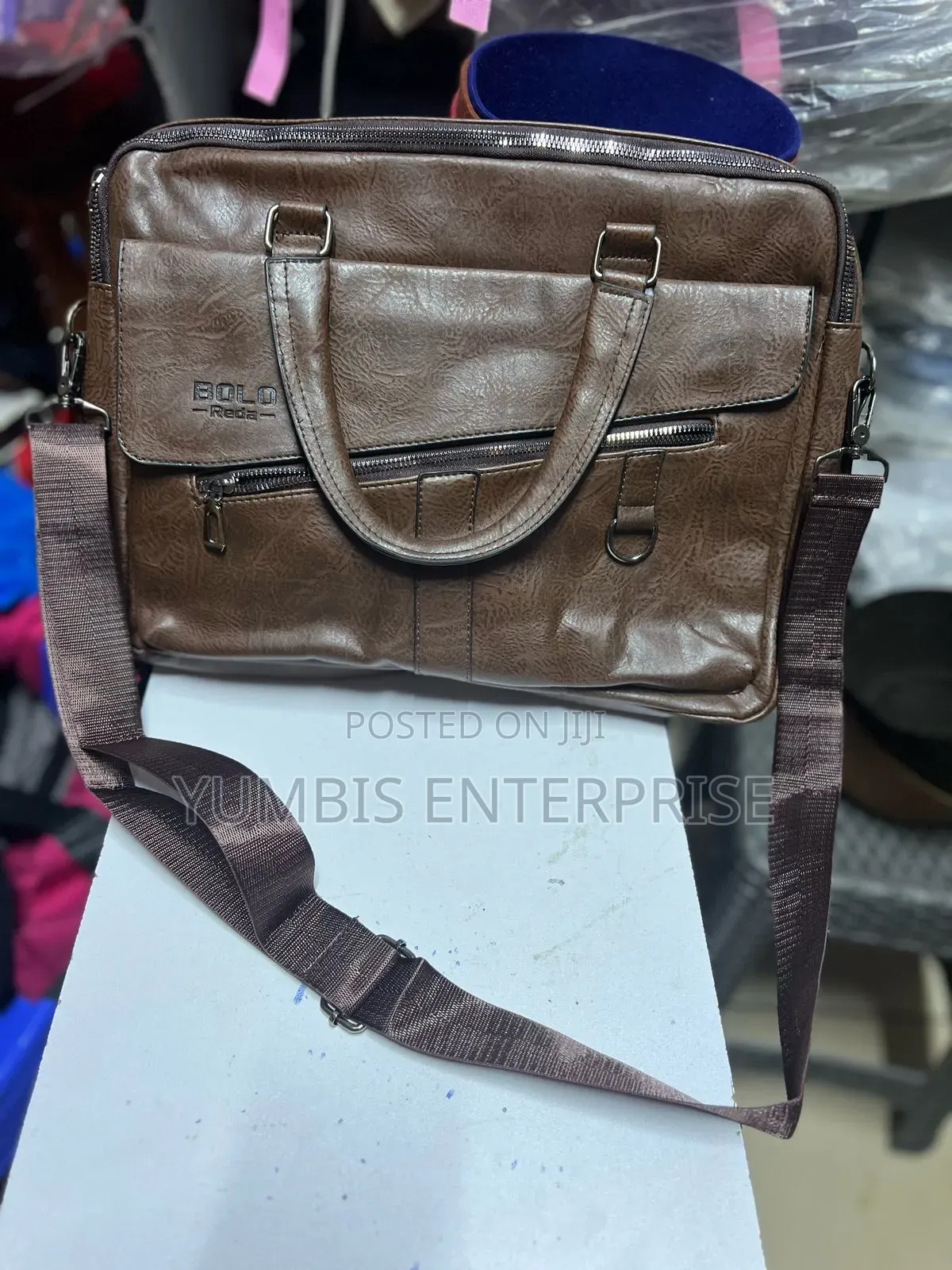 Bolo Quality Leather Laptop/Shoulder Bags