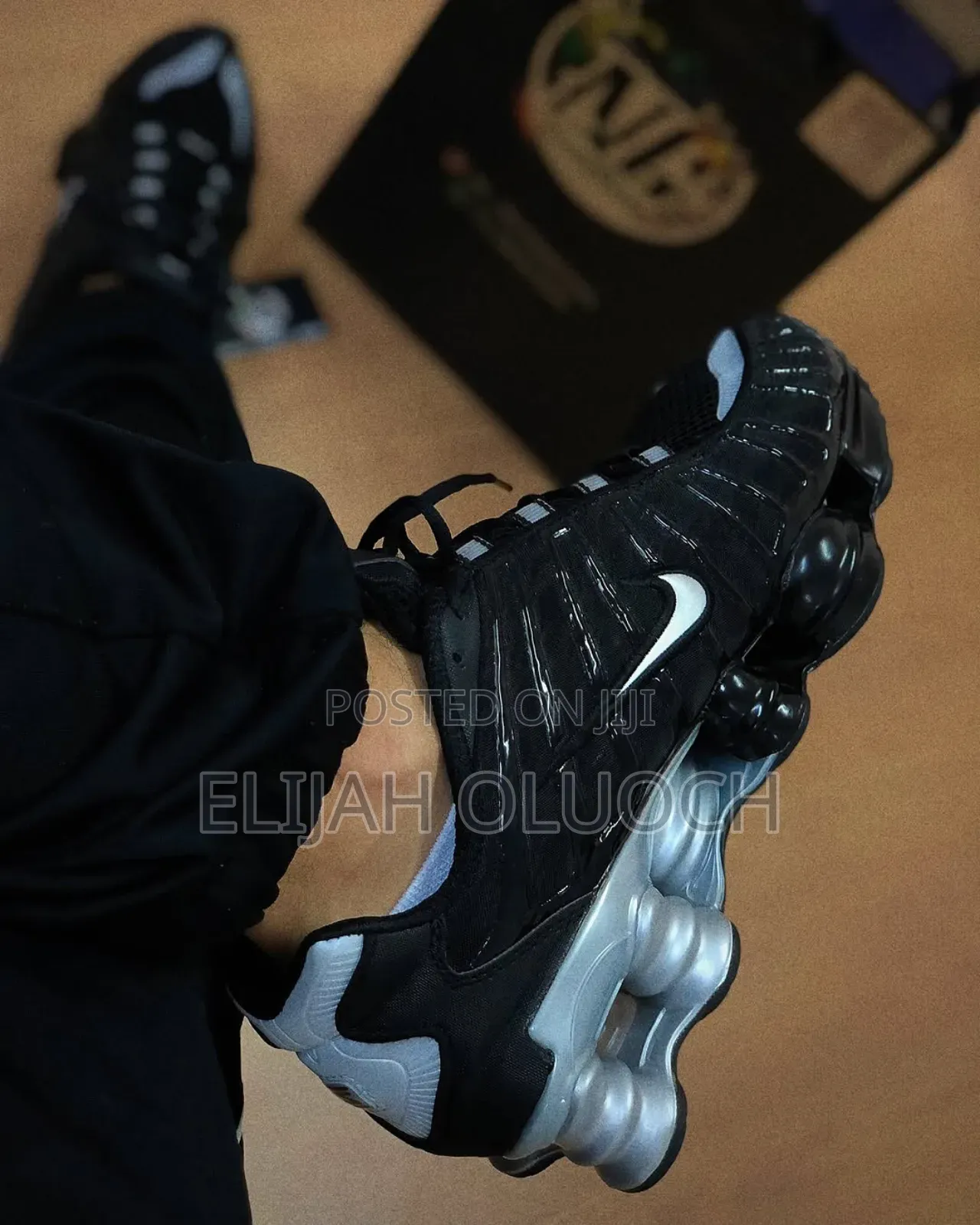Nike Shox Tl Black Silver 
Size 39__________45.