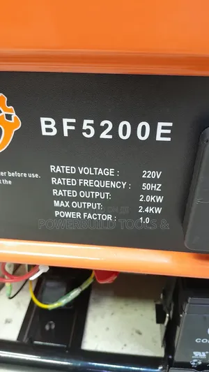 Benford Uk 3.5kva/2.4kw Petrol Generator