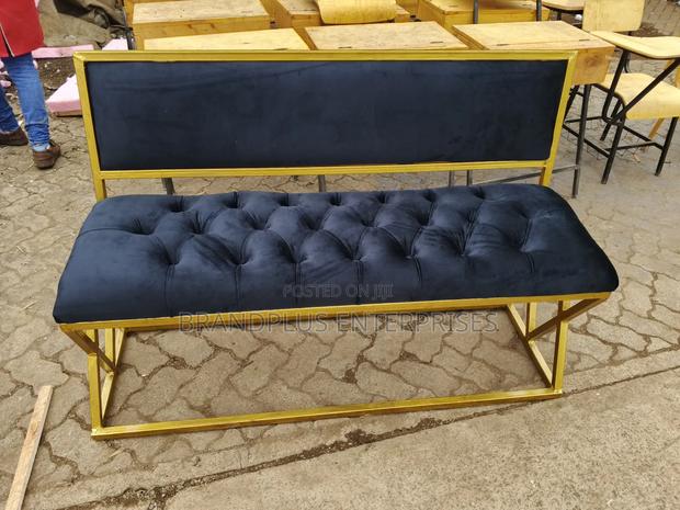 Salon/Barbershop Waiting Bench