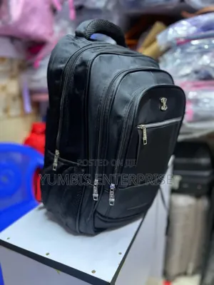 Black Quality Backpacks/Student/Laptop/Travel Backpacks