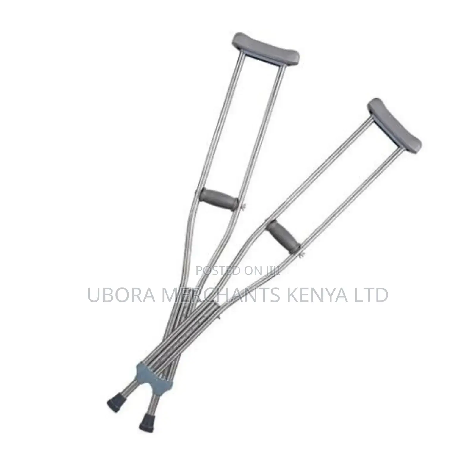 Aluminium Push Button Crutches