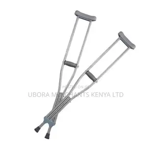Aluminium Push Button Crutches