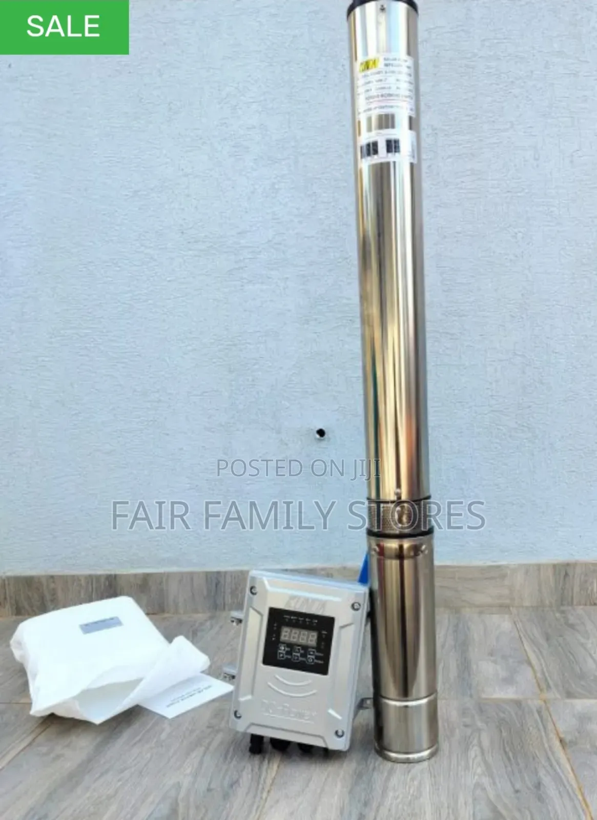 Kunda 1500w High Lift 110m Submersible Direct Solar Pump