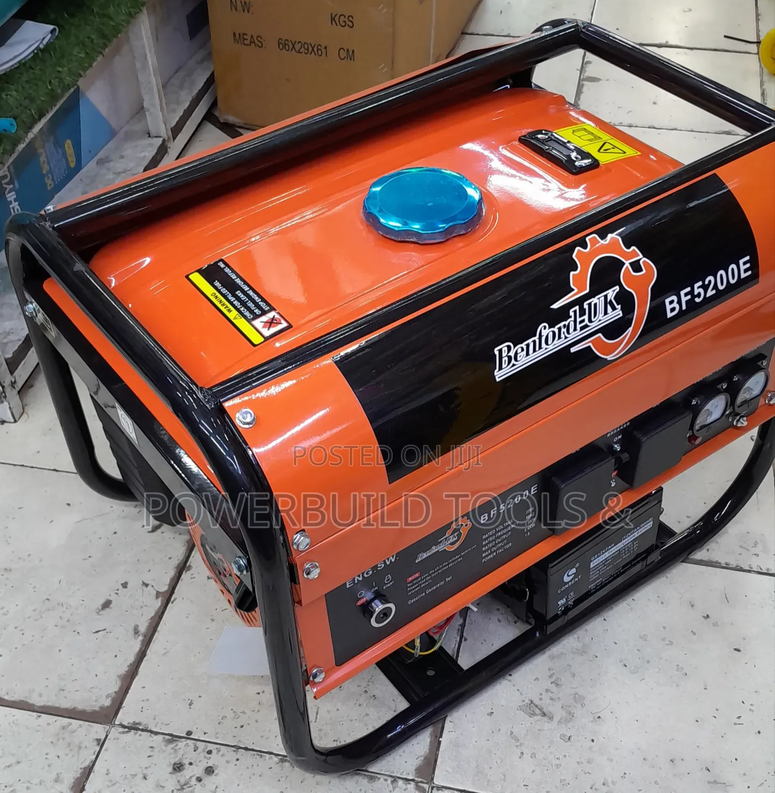 Bf5200e Benford Uk Petrol Generator
