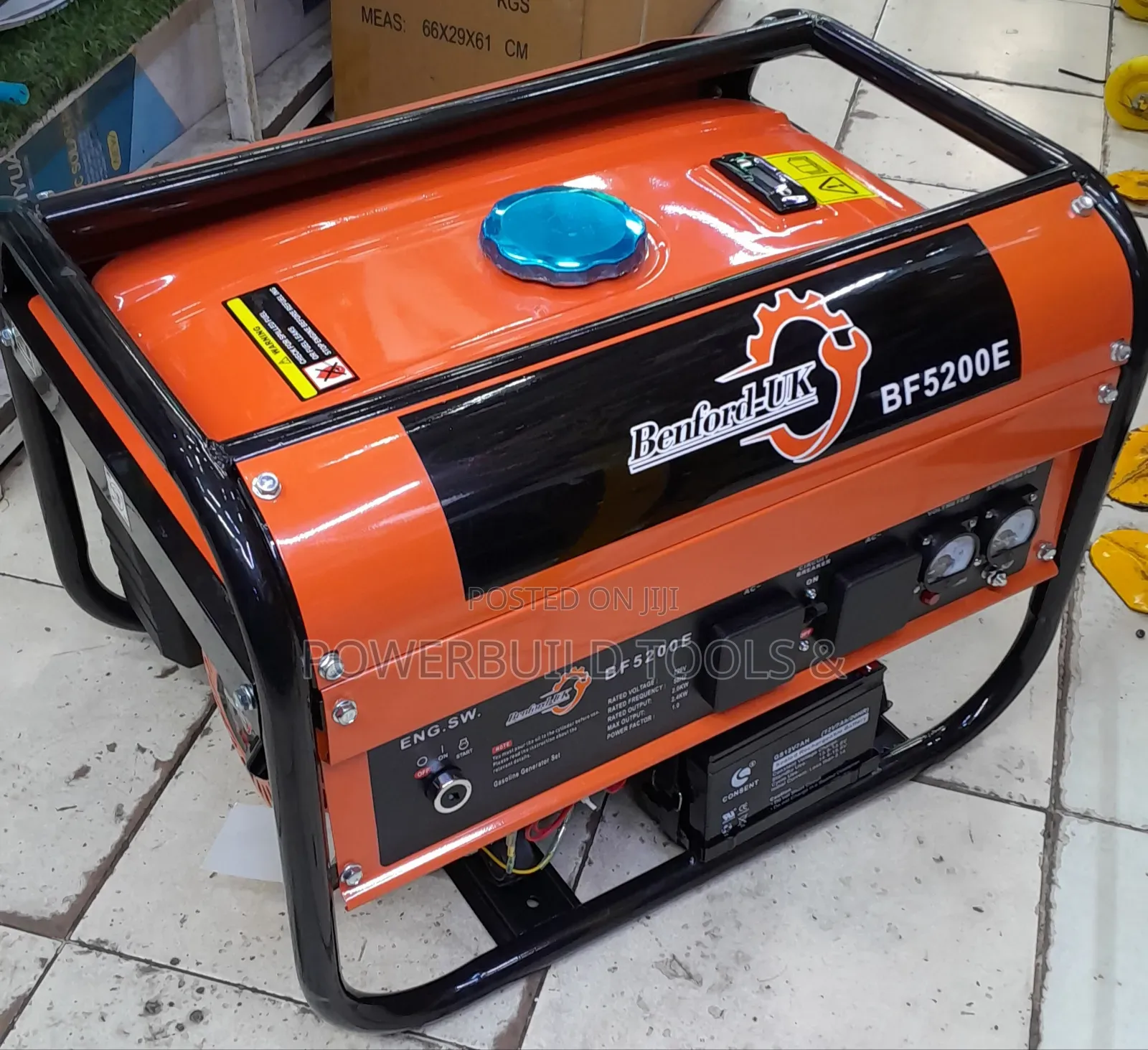 Bf5200e Benford Uk Petrol Generator