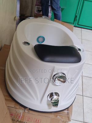 Yoyo White Silver Pedicure Bowl - thumbnail 2