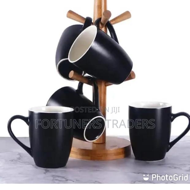 Mugs 6pcs Black Mug
