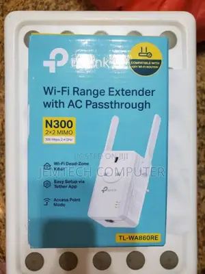 Tp-Link 300mbps Wi-Fi Range Extender With Ac Passthrough