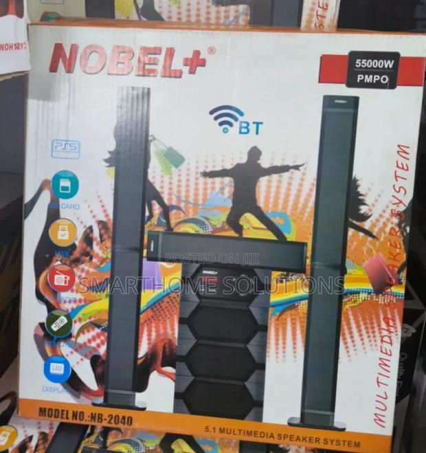 Nobel 5.1ch Exceptional Nb2040 Home Sound System - main view