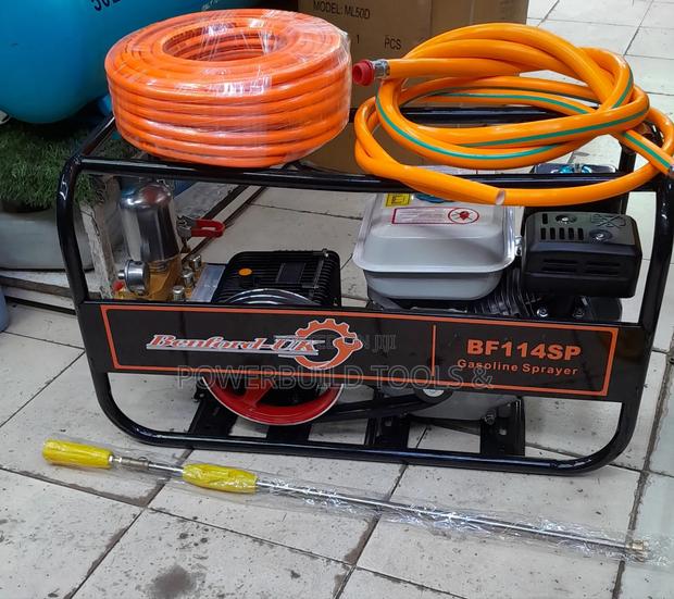 Trolley Sprayer 8hp With 50metres Pipe Complete - main view