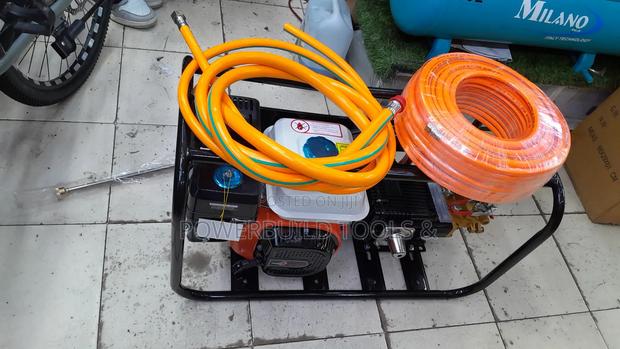 Trolley Sprayer 8hp With 50metres Pipe Complete - thumbnail 4
