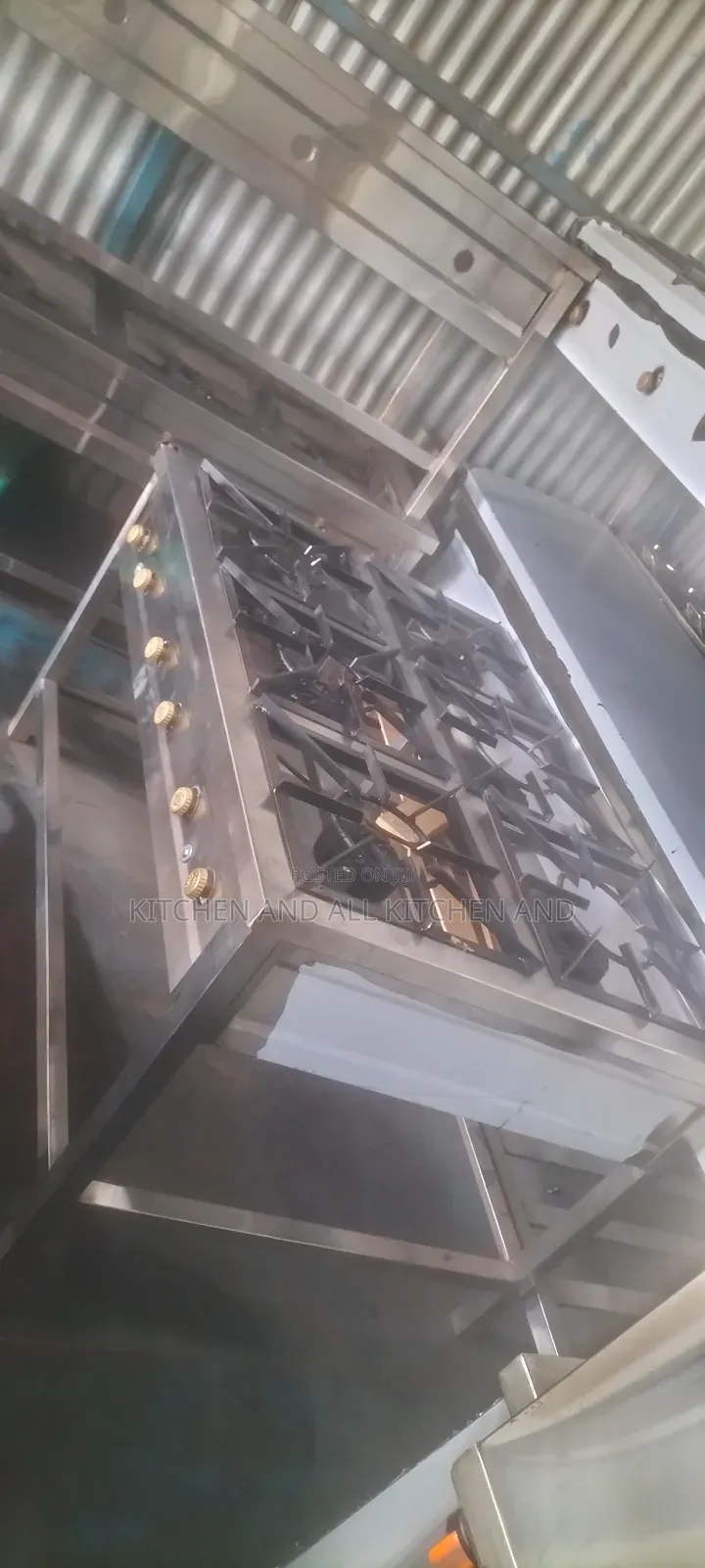 Stainless Steel Modern 6 Burner Cooker