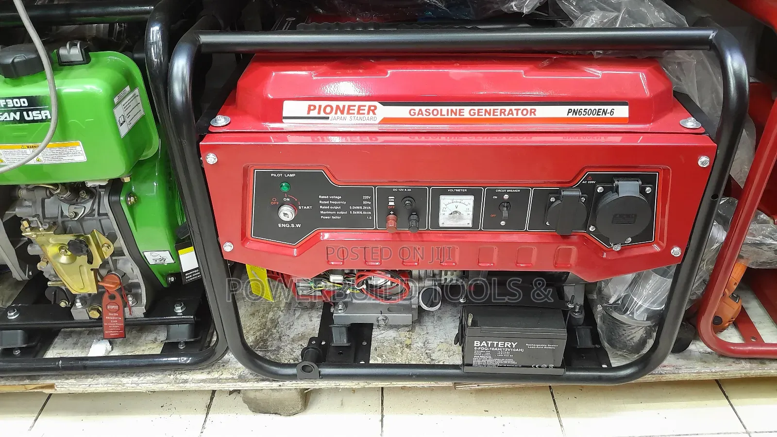 Pioneer 6.5kva Pn6500en-6 Petrol Generator
