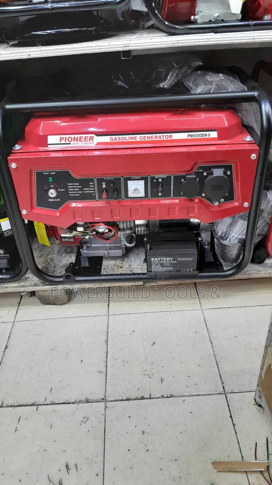 Pioneer 6.5kva Pn6500en-6 Petrol Generator