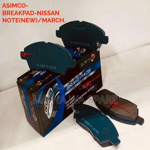 Nissan Note New March Asimco Break Pads - main view