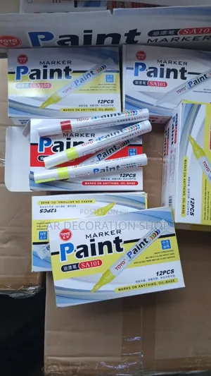 Multi Purpose Tyre Market Pens in Colors 2pc