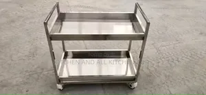 Cafeteria Trolley Stainless Steel