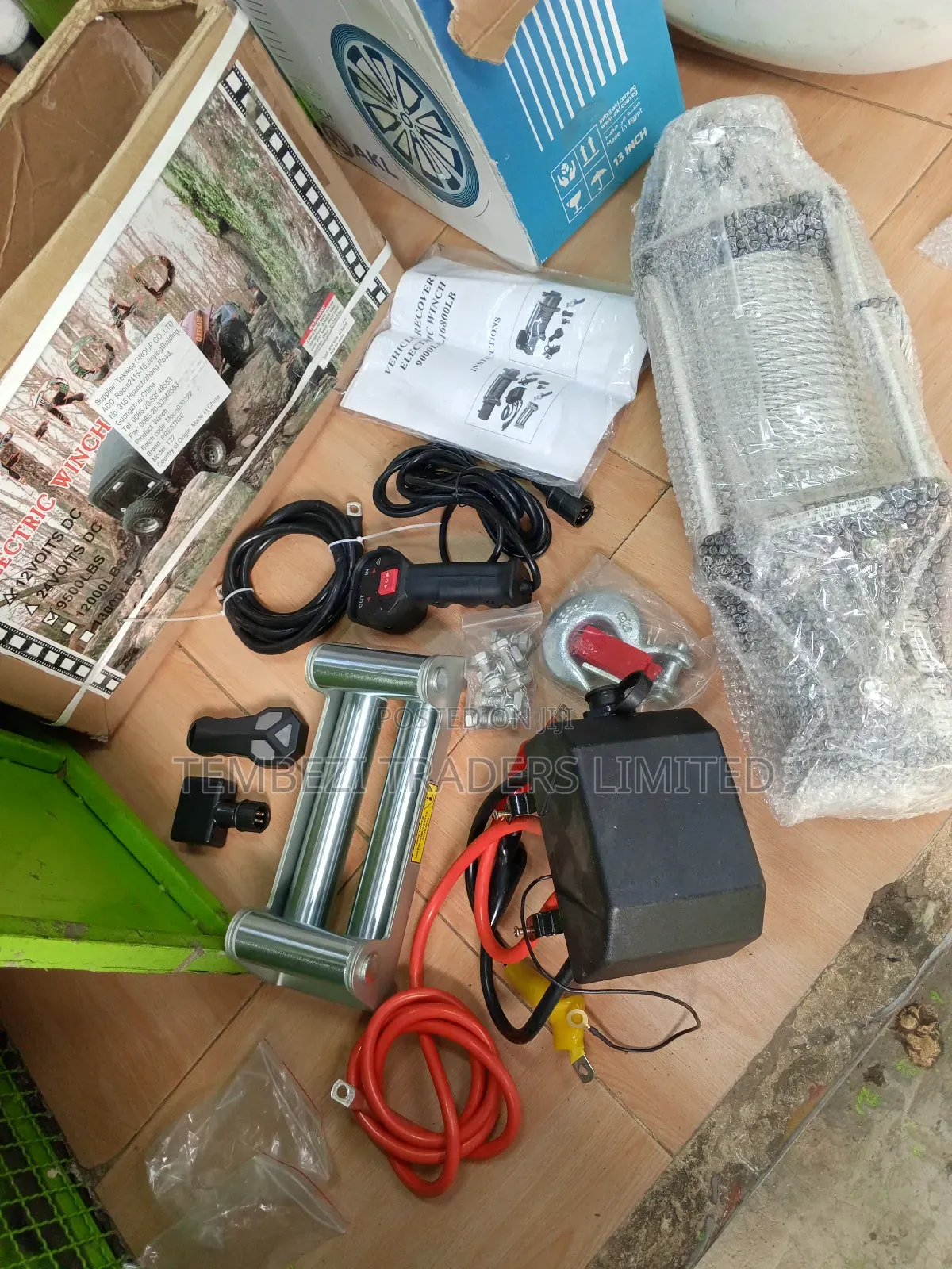 9500lbs Electric Winch 12 Volts