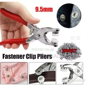 Metallic Button Pliers Set*