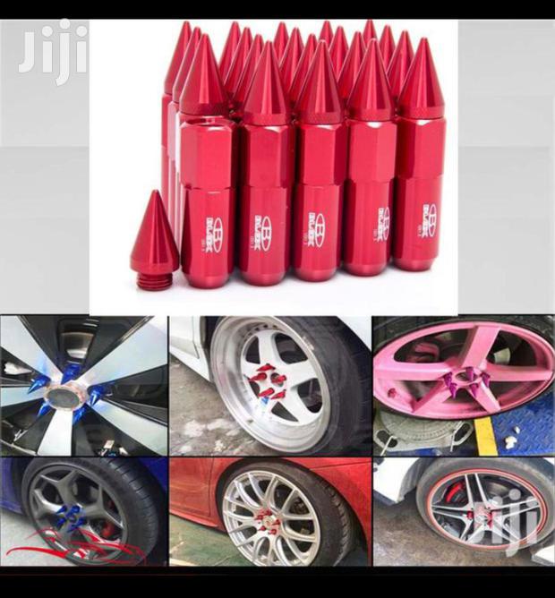 New Car Bullet Nuts, Free Delivery Within Nairobi Town.
