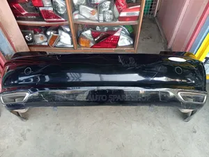 Black Rear Bumper Mark-x Old Model